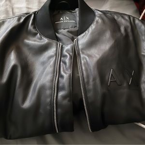 Black Armani exchange jacket.
